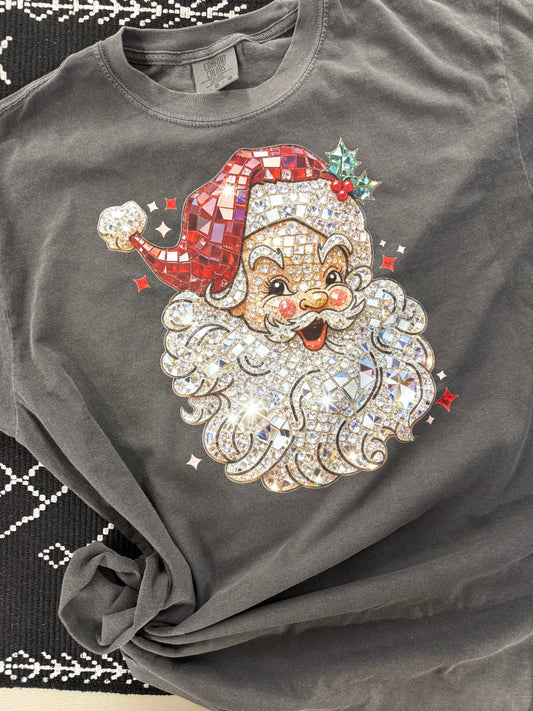 Mosaic Santa comfort colors tee short sleeve