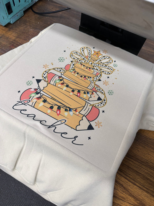 Teacher Christmas crewneck