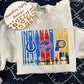 Indy x3 tee/crewneck