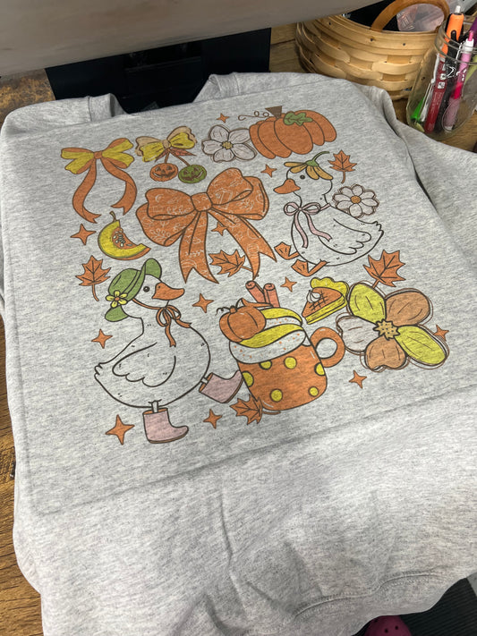 Fall goosin crewneck