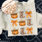 Cowboys and pumpkins crewneck