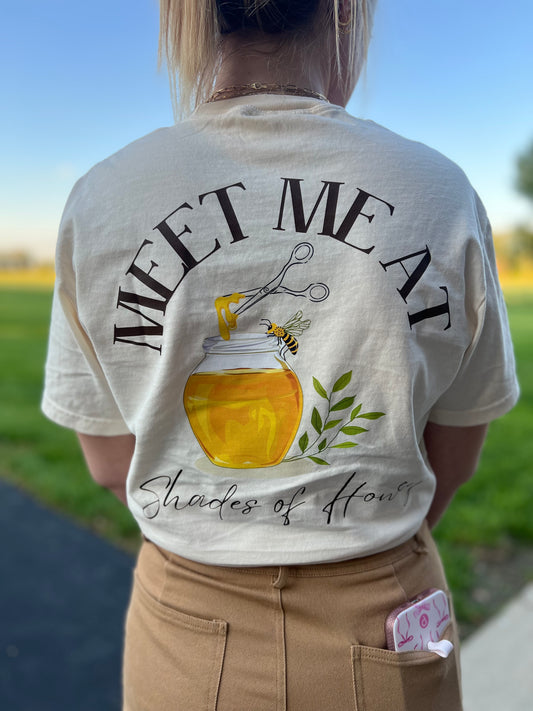 Shades of honey tee