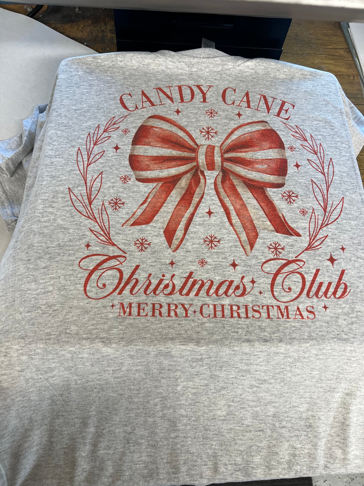 Candy cane crewneck