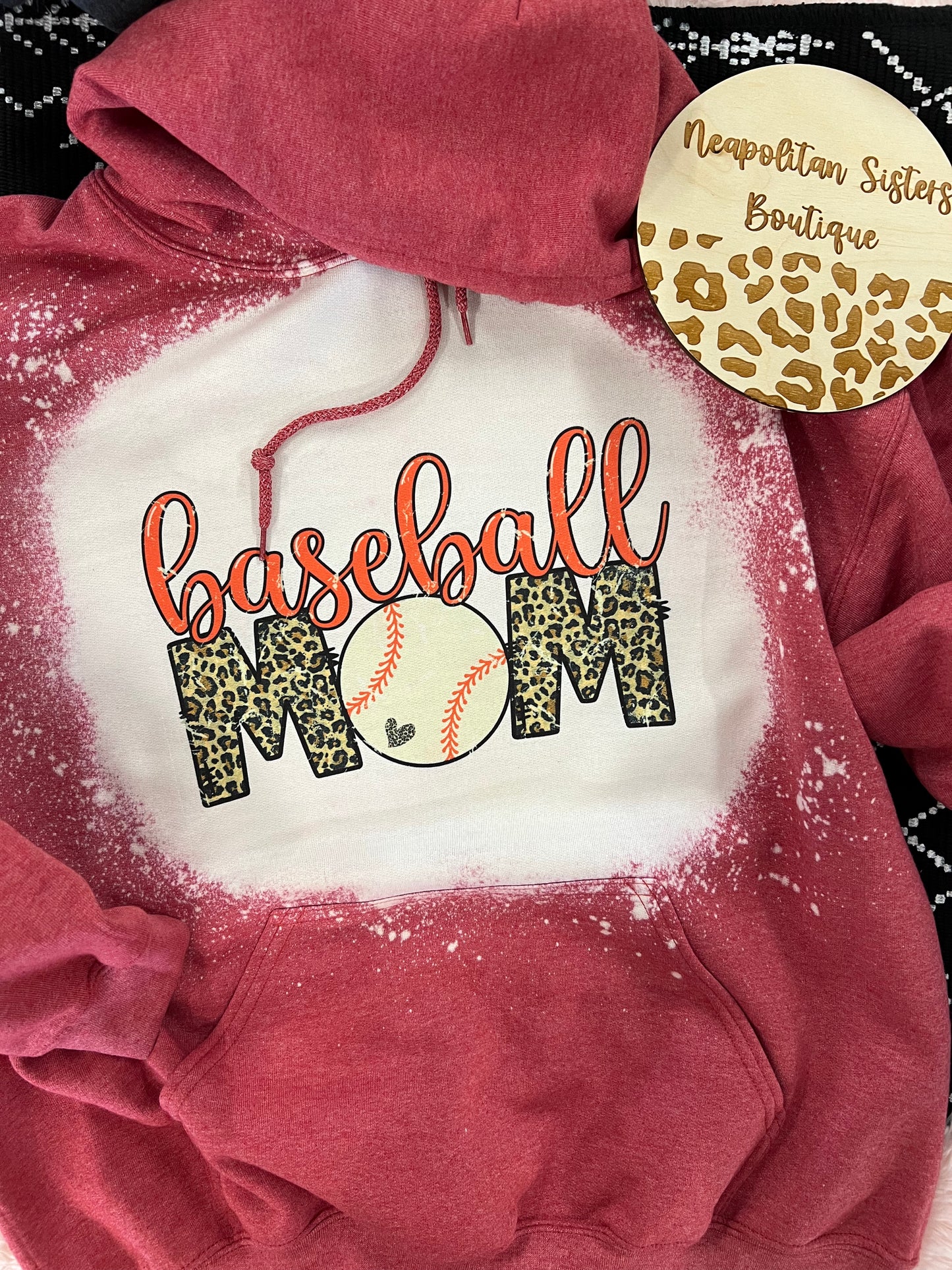 baseball mom hoodie