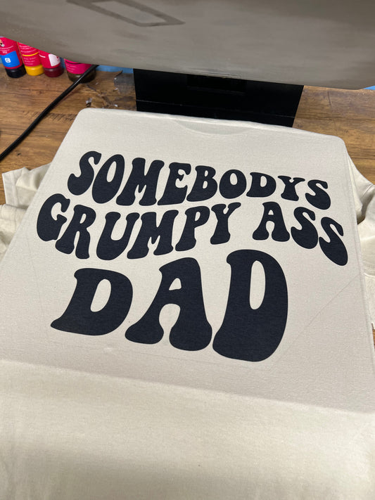 grumpy dad tee
