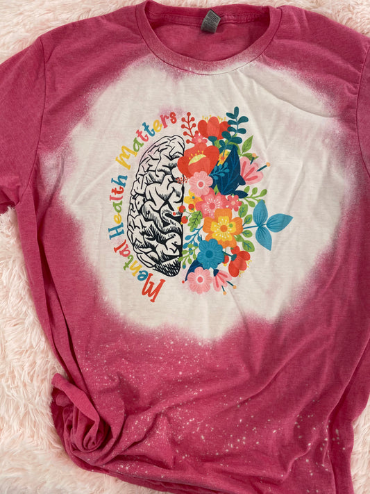 floral brain tee